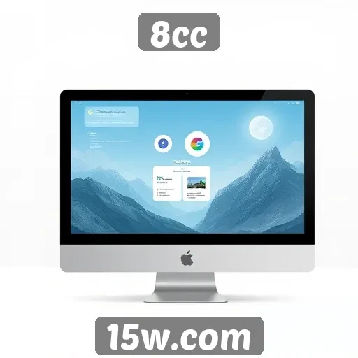 Evolução do design e interface do 8cc