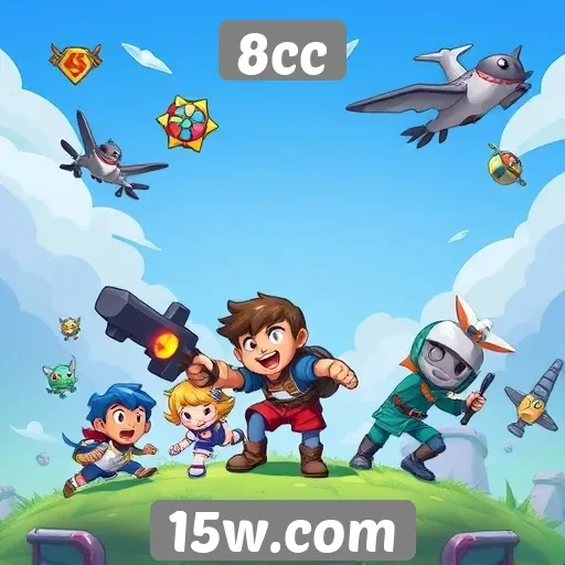 Tipologia de jogos disponíveis no 8cc