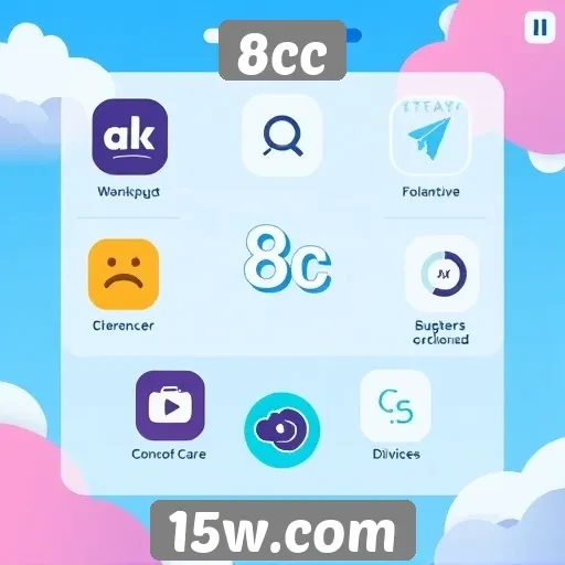 Aspectos da interface do usuário do 8cc